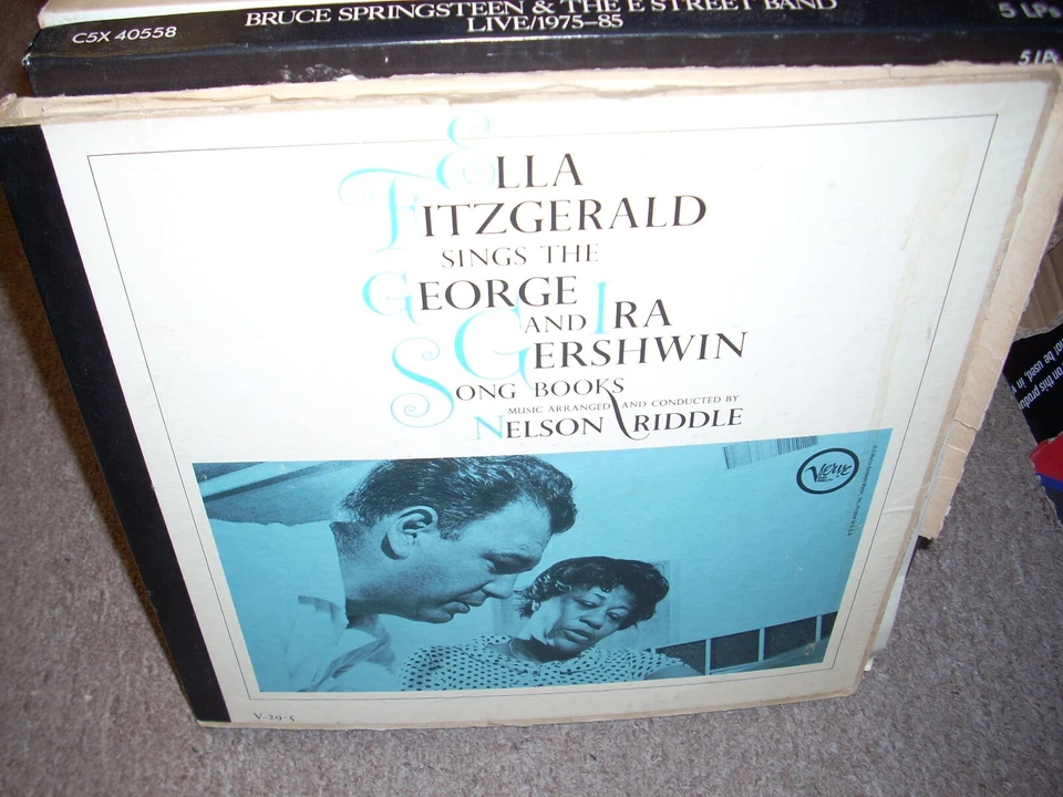 ELLA FITZGERALD sings george & ira gershwin song books ( jazz ) 5lp box  - Image 1 of 1