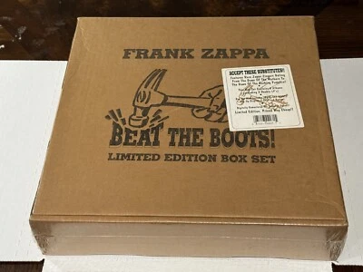 Frank Zappa- Beat The Boots!- 6LP's+ 2 Double Albums Box Set -1991  Sealed - Imagem 1 de 3