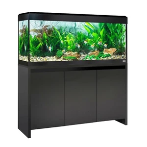 Ehiem 240 liter fish tank with 3 door cabinet - Picture 1 of 1