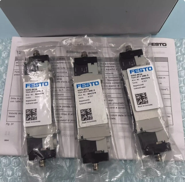 1PCS NEW FIT FOR Electromagnetic valve VUVG-BK14-T32C-AT-F-1R8L-S - Image 1 of 1