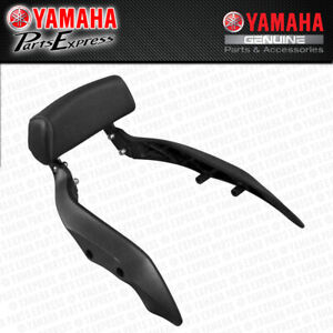 NEW 2009 - 2020 YAMAHA V-MAX 1700 VMAX OEM LOW-PROFILE BACKREST KIT BLACK/GREY