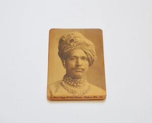 Sri Umaid Singhji - Shahpura Platte 1876 SULTAH SHAH FOTO PORTRAIT INDIEN MOGUL - Bild 1 von 3