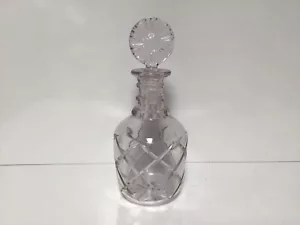 ANTIQUE CIRCA 18TH CENTURY CUT CRYSTAL BOTTLE - Picture 1 of 6