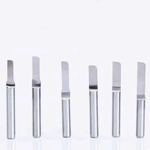 5PCS 3.175mm One Flute Haft Straight Router Bits Knife CNC Cutter Cutting Tools - Picture 1 of 3