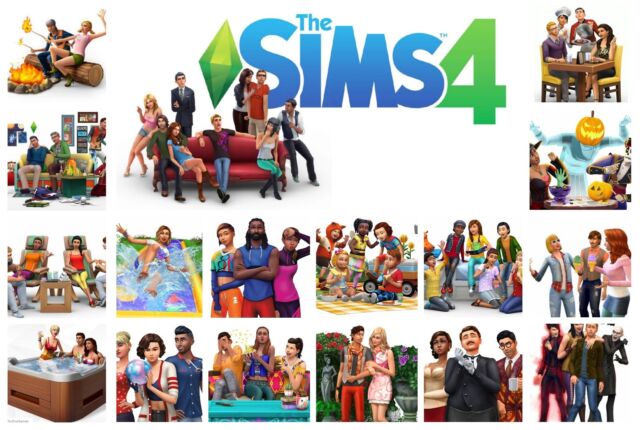 The Sims 3, The Sims 4 e seus pacotes em promoção no Origin