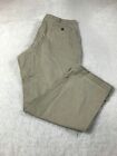 Dockers Chino Trousers Mens Beige  Size 40X32 Straight Leg Zip Fly Relaxed Fit