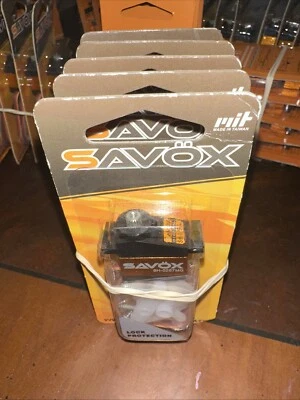 2 Count Savox SH-0257MG Super Speed Metal Gear Micro Digital Servo - Image 1 of 3