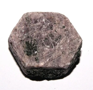 Ruby Black Mica Crystal India Natural Hexagon Pyramids 37mm 26 - Picture 1 of 1