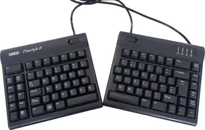 Kinesis Freestyle 2 UK Layout Split-Adjustable Ergonomic Keyboard Windows/Mac - Picture 1 of 4