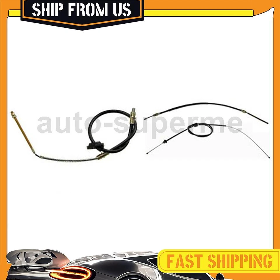 Kit de cable de freno de estacionamiento delantero trasero 3 piezas para Ford Taurus 1998-1999 3,4 L Foto 1 de 4