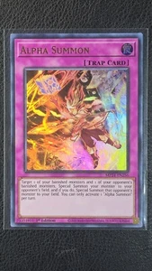 Alpha Summon UR 1st Ed MP24-EN256 M PF YuGiOh Dueling Mirrors - Picture 1 of 2