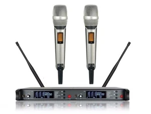 Sistema de micrófono inalámbrico dual UHF PRO para Sennheiser SKM 9000 digital de mano - Imagen 1 de 2