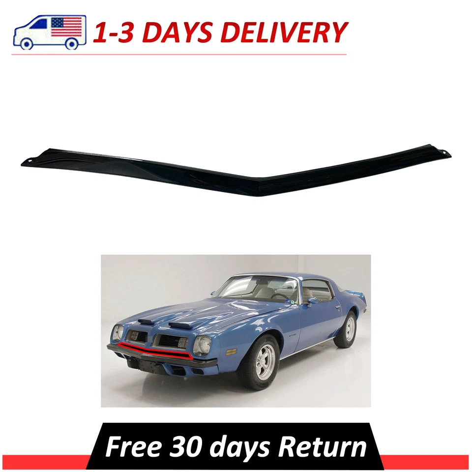 Front Bumper Filler Panel 492356 Fits 1974 1975 Pontiac Firebird Trans Am Rubber - Image 1 of 4