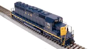 Broadway Limited 7633 HO C&O EMD SD40 Diesel Locomotive Paragon4 Sound/DCC #7462 - Picture 1 of 1