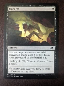 UNEARTH - Magic The Gathering MTG Collectible Card game - Picture 1 of 2
