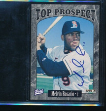 1997 Best Eastern League Top Prospects Melvin Rosario #9 signed auto autograph