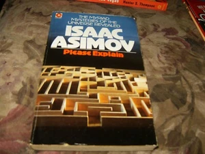 Please Explain by Isaac Asimov, PB Book, Good-Shape, 1978. - Bild 1 von 2