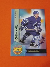 1994-95 Signature Rookies Auto #23 Kelly Fairchild Toronto Maple Leafs