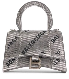 Balenciaga Hourglass XS Embellished Crossbody Bag New With Tags - Picture 1 of 8