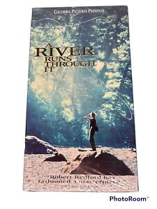 A River Runs Through It (VHS, 1993, Closed Captioned) New Sealed