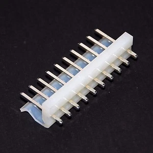 50 Stck. MH-Stecker 180 ° Basis Wafer Pitch = 3,96 mm 10P Farbe = Natur RoHS - Bild 1 von 4