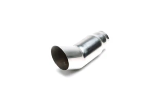 Endrohr Edelstahl Anschweißendrohr Auspuff 76 x 86mm DTM oval scharf Länge 215mm - Bild 1 von 1