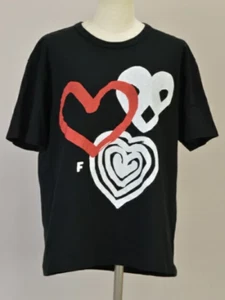 BLACK COMME des GARCONS T-Shirt Cut and Sewn Heart Gr. XL schwarz aus Japan - Bild 1 von 13