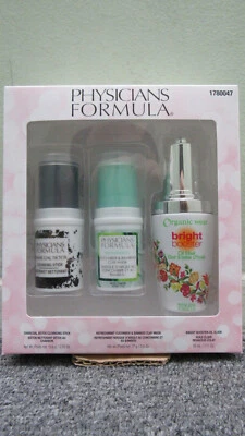 Physicians Formula Charcoal Detox/Clay Mask/Organic Wear Oil Elixir Gift Set 3PC - Image 1 of 2