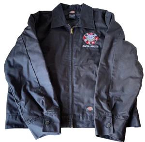 RIP City Santa Monica Rare Dickies Black Jacket Size XL Skateboarding Skate - Picture 1 of 7
