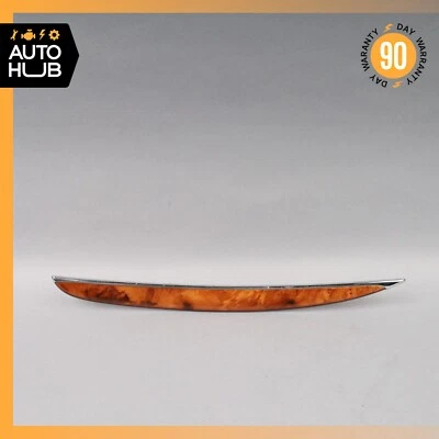 04-09 Mercedes W209 CLK500 CLK550 Puerta trasera derecha pasajero moldura madera OEM Foto 1 de 4