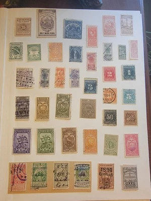 Collection lot of Latin, South America Revenue, Municipal, Unlisted, BoB, fiscal - Image 1 of 4