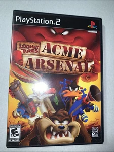 Looney Tunes: Acme Arsenal Sony PlayStation 2 PS2 CIB Completo + Manual Probado - Imagen 1 de 4