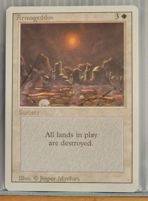 Mtg ARMAGEDDON NM Revised Edition -Argo- - Image 1 of 2