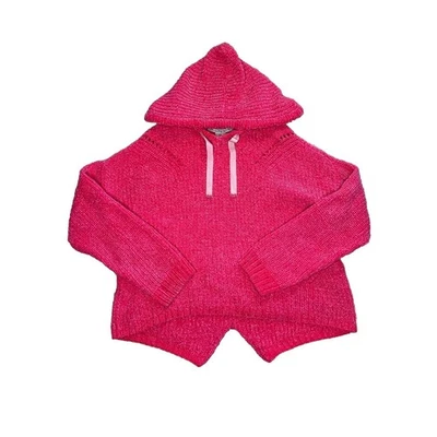 Sudadera con Capucha Tejida American Rag Cie Juniors Talla Grande Rosa Caliente Pullover Suave Foto 1 de 4