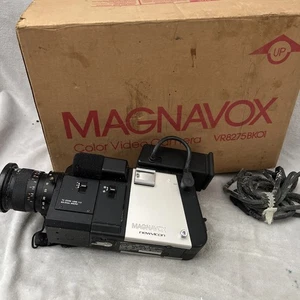Magnavox Newvicon Color Video Camera: VR8276BK01 **UNTESTED** - Picture 1 of 7