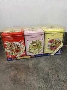 Marie Ange Di Costa Flower Fairies Biscuit Metal Storage Tins X3 - Foto 1 di 10