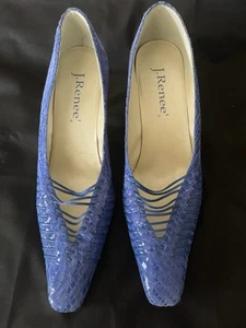 J. Renee Royal Blue Women’s Heels SZ 10 M - Picture 1 of 7