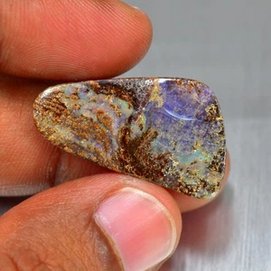 25.48Ct Word 100% Natural Australian Boulder Opal Loose Gemstone - Picture 1 of 1