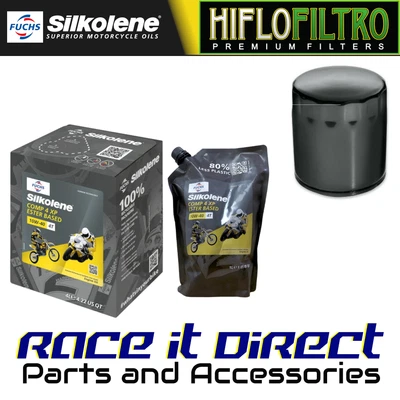 Aceite y filtro para Harley Davidson VRSCDX V-Rod 10th Anniv Ed 2012 Silkolene HF Foto 1 de 4