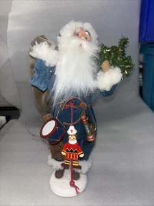 BYERS CHOICE Carolers ~ 2005 Father Christmas Santa w Tree, Toys, Jumping Jack - Bild 1 von 3