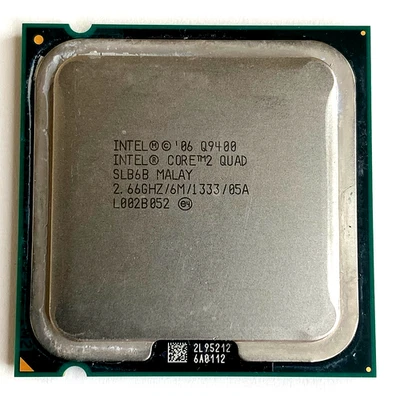 Intel Core2 Quad Q9400 @ 2.66GHz SLB6B LGA775 Processor CPU - Image 1 of 4