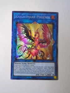 Knightmare Phoenix GEIM-EN051 Collector's Rare 1st Ed NM | YuGiOh Genesis Impact - Foto 1 di 10