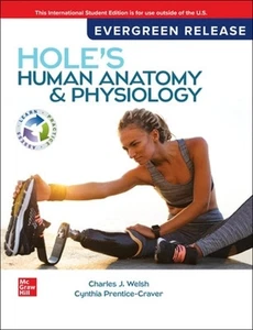 Hole's Human Anatomy & Physiology: 2024 Release ISE by Charles Welsh Paperback B - Picture 1 of 1