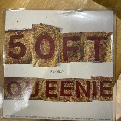 PJ HARVEY 50ft Queenie ISLAND RECORDS 1993 UK 1ST PRESS VINYL 7" IS538 862036-7 - Image 1 of 2