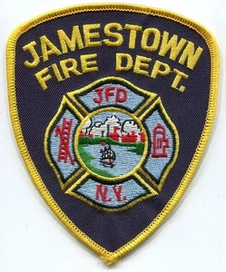 NEW YORK - Jamestown Fire Dept. [ Shoulder Patch ] - Picture 1 of 1