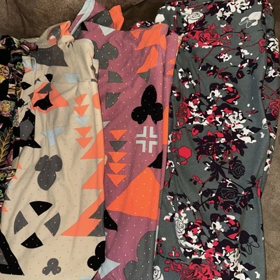 LuLaRoe Disney Leggings Altos y Curvilíneos! ¡Pack de 4 súper elásticos! Foto 1 de 4