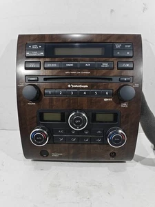68260-ZZ55A 2008-2012 Nissan Titan Dash Radio Bezel Faceplate Climate Control - Picture 1 of 12