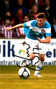 Sunderland F.C Jordan Cook Hand Signed 12/13 Photo 6x4 2. - Picture 1 of 1