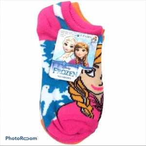Brand new Pack of 5 Pairs of Girls Frozen Socks - Picture 1 of 8