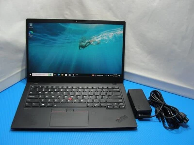 Lenovo ThinkPad X1 Carbon 7th Gen 14"  i5-10210U 1.6GHz 16GB 512GB+ Charger - Image 1 of 4